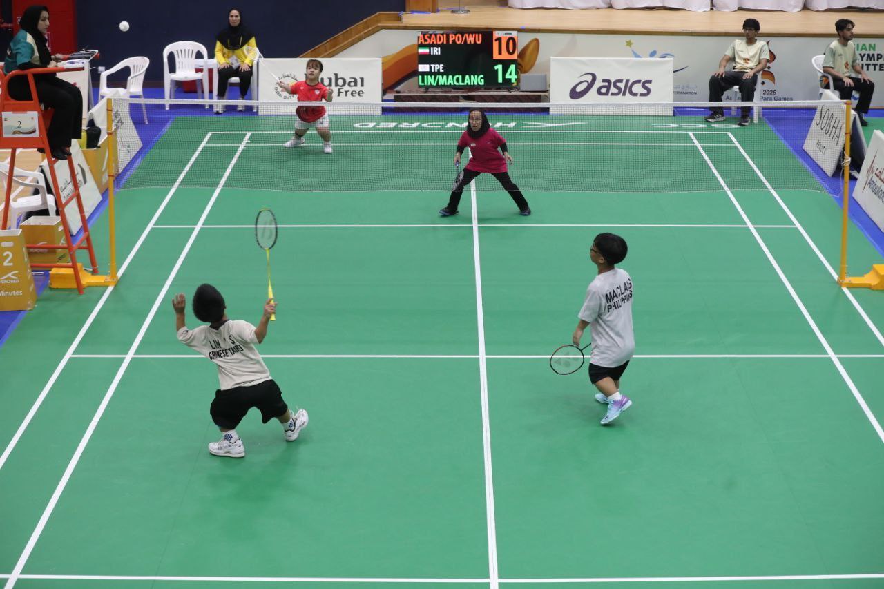 سه پیروزی و سه باخت نمایندگان پارابدمینتون ایران در روز اول مسابقات